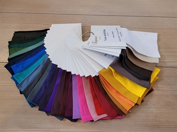 Trasparenze - Farveprøver - 40 farver - Mikrofiber